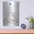 'Fluttering Gown 2' by Annie Warren – Metal Wall Art, 12x16 room view