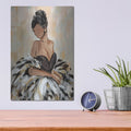 'Ball Gown Frills 3' by Annie Warren – Metal Wall Art, 12x16 room view