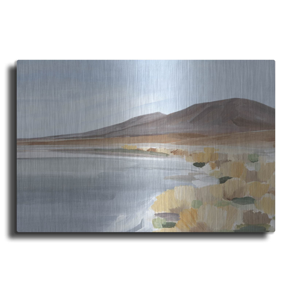 'Desert Oasis Study 1' by Annie Warren – Metal Wall Art
