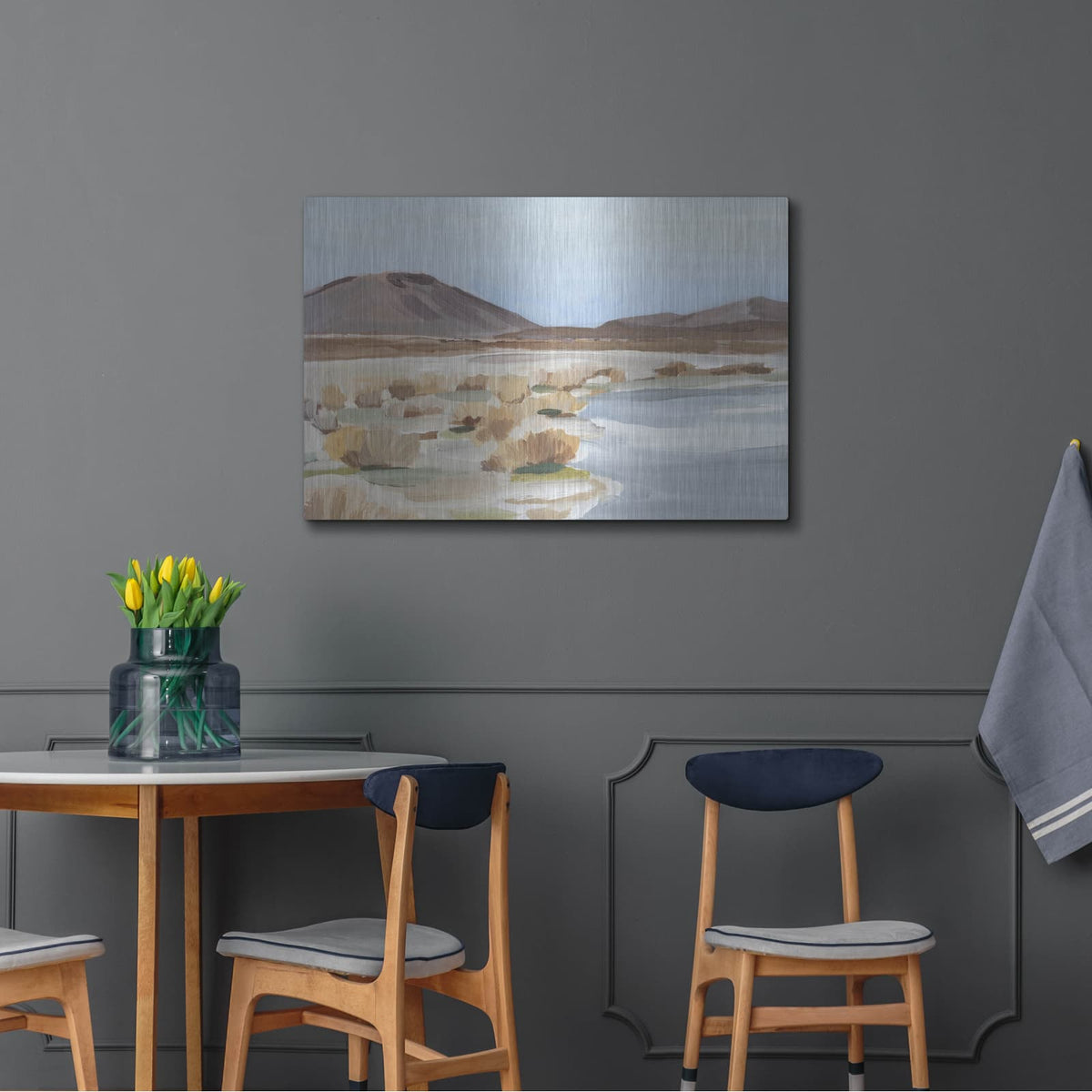 'Desert Oasis Study 2' by Annie Warren – Metal Wall Art, 36x24 room view