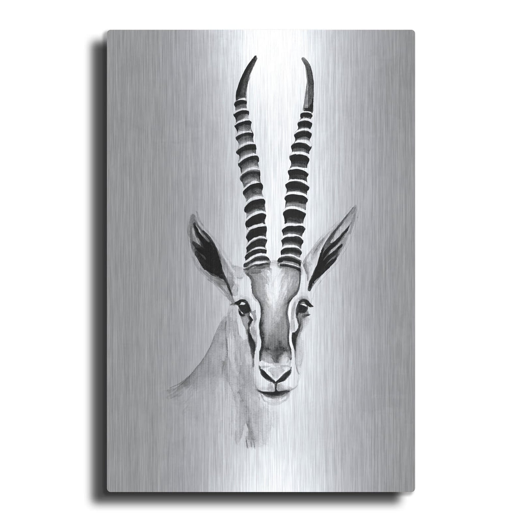 'Gazelle Sketch 2' by Annie Warren – Metal Wall Art