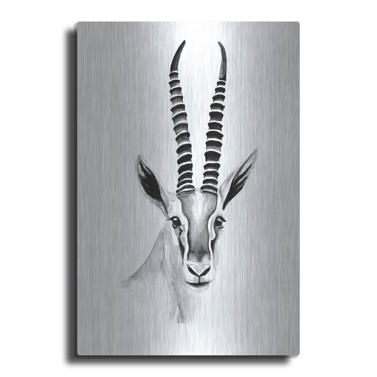 'Gazelle Sketch 2' by Annie Warren – Metal Wall Art