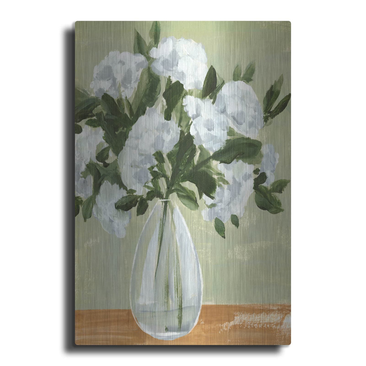 'Vased Viburnum 2' by Annie Warren – Metal Wall Art