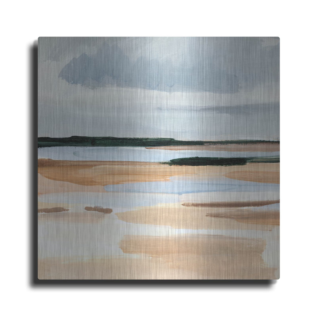 'Flaxen Coast 2' by Annie Warren – Metal Wall Art