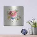 'Summer Garden V' by Lisa Audit – Metal Wall Art, 12x12 room view