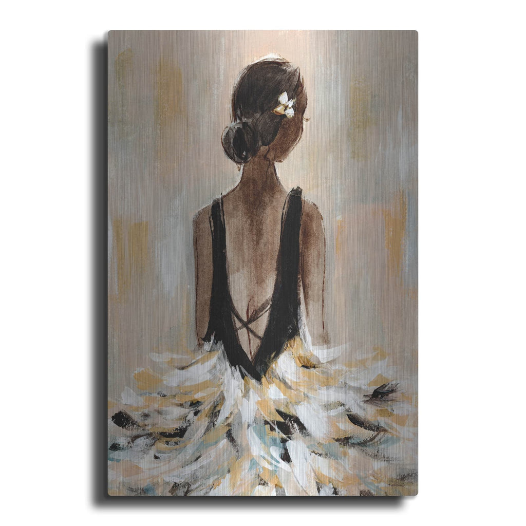'Ball Gown Frills 1' by Annie Warren – Metal Wall Art
