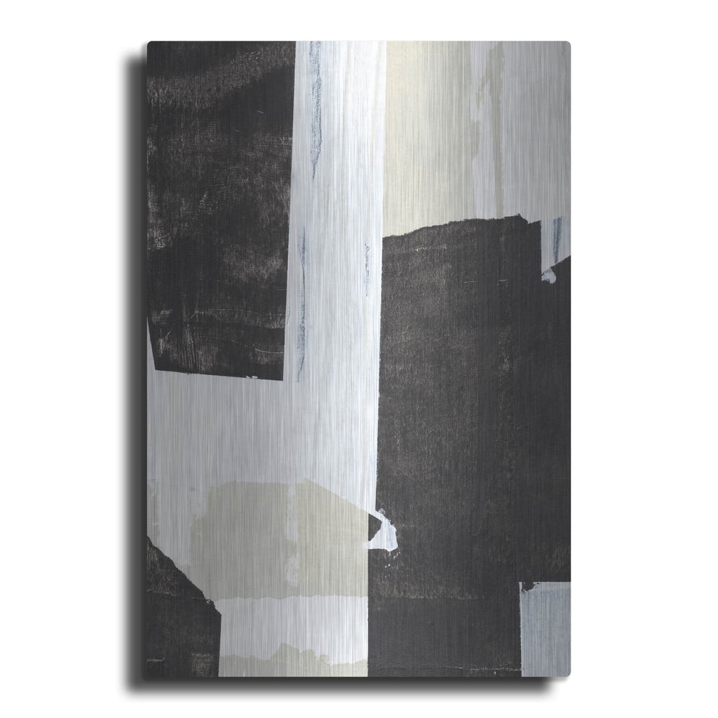 'Neutral Intersect 5' by Annie Warren – Metal Wall Art
