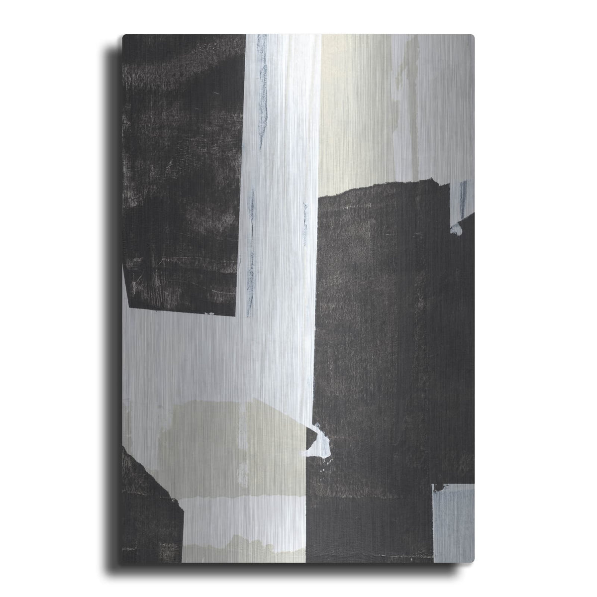'Neutral Intersect 5' by Annie Warren – Metal Wall Art