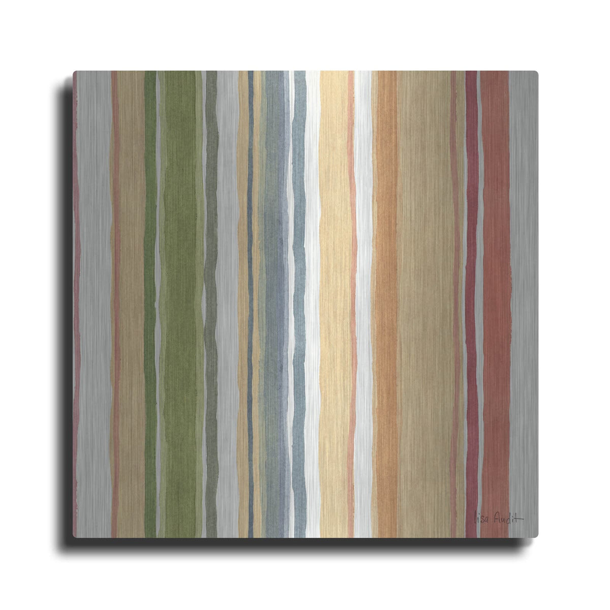 'Time To Share Pattern' by Lisa Audit – Metal Wall Art