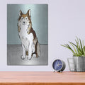 'Pet Portrait 2' by Annie Warren – Metal Wall Art, 12x16 room view