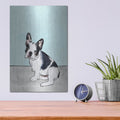 'Pet Portrait 3' by Annie Warren – Metal Wall Art, 12x16 room view