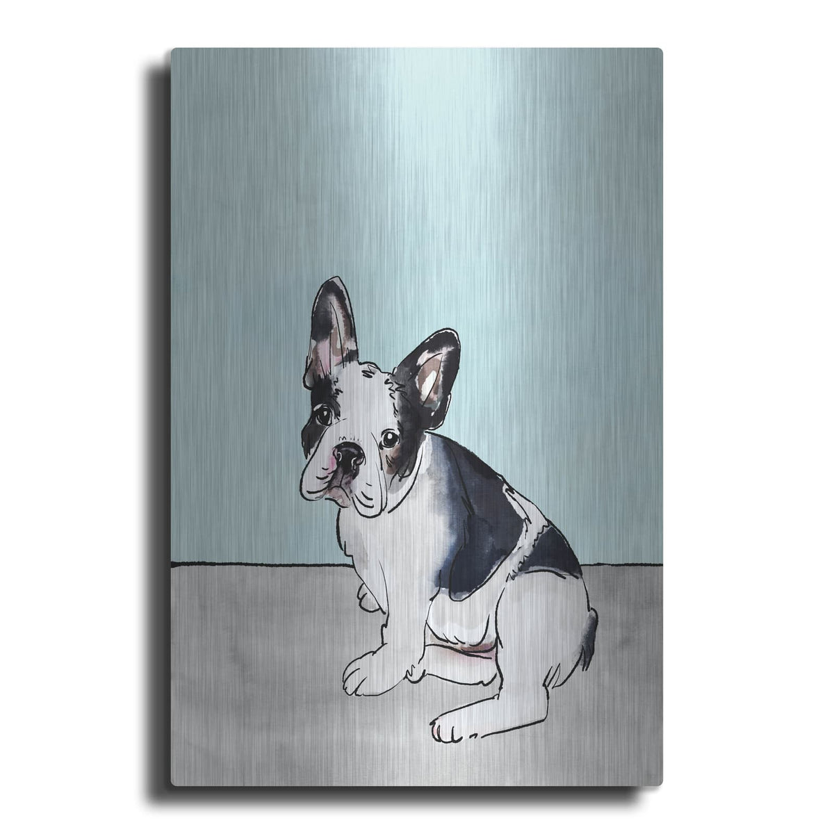 'Pet Portrait 3' by Annie Warren – Metal Wall Art