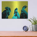 'Pop Art Farm 5' by Annie Warren – Metal Wall Art, 16x12 room view