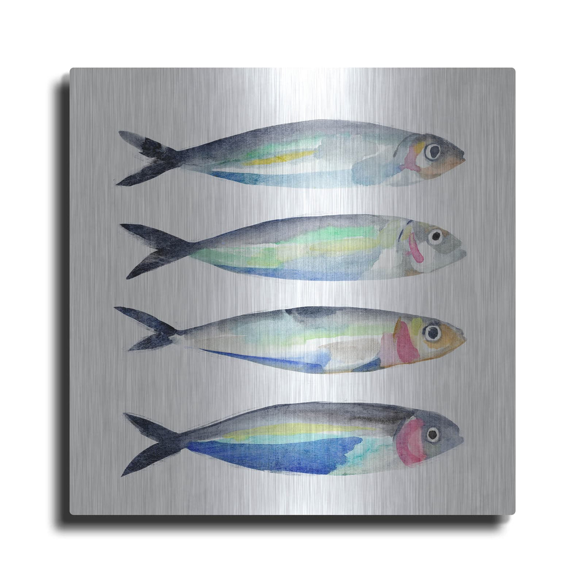'Sardine Team 2' by Annie Warren – Metal Wall Art