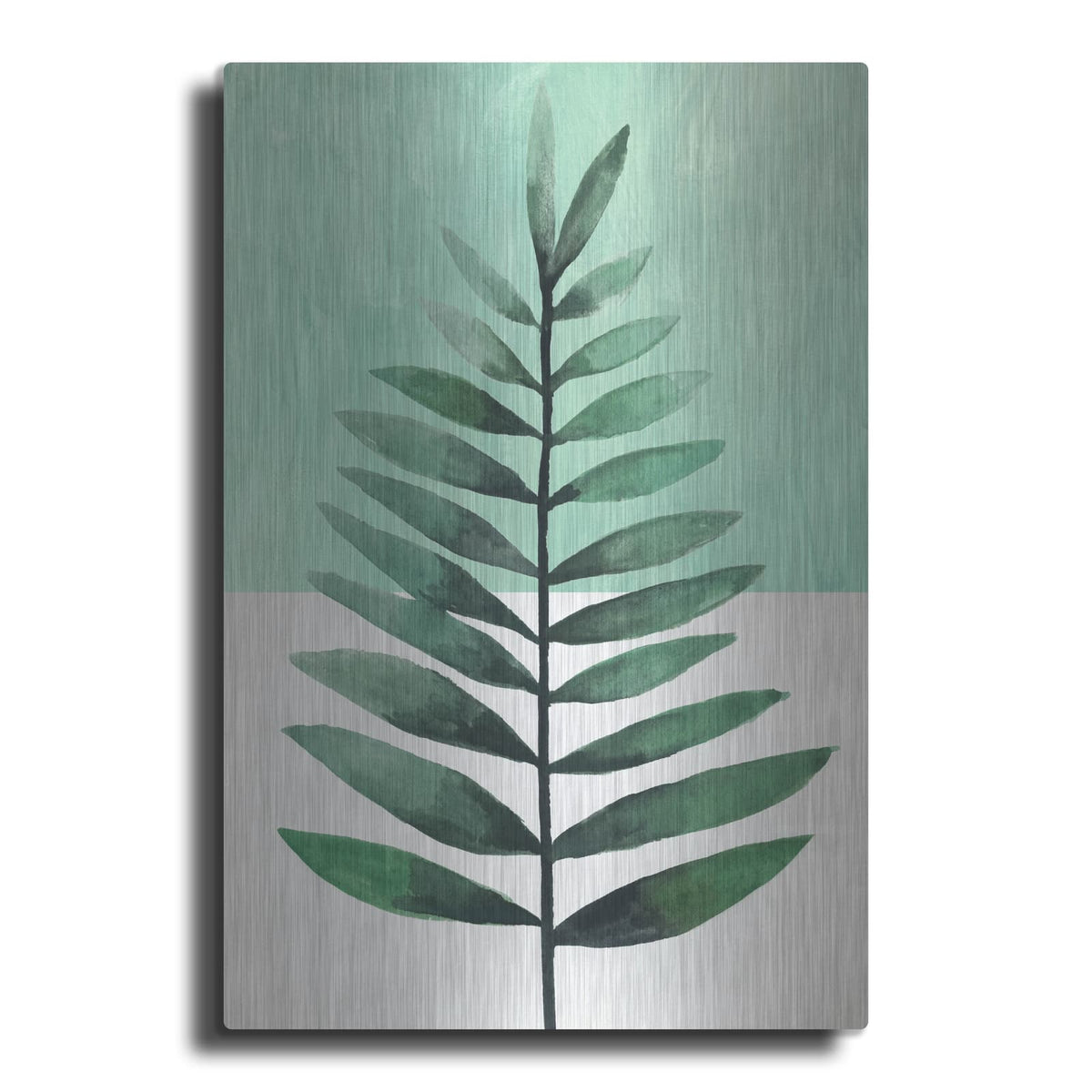'Verging Palm 2' by Annie Warren – Metal Wall Art