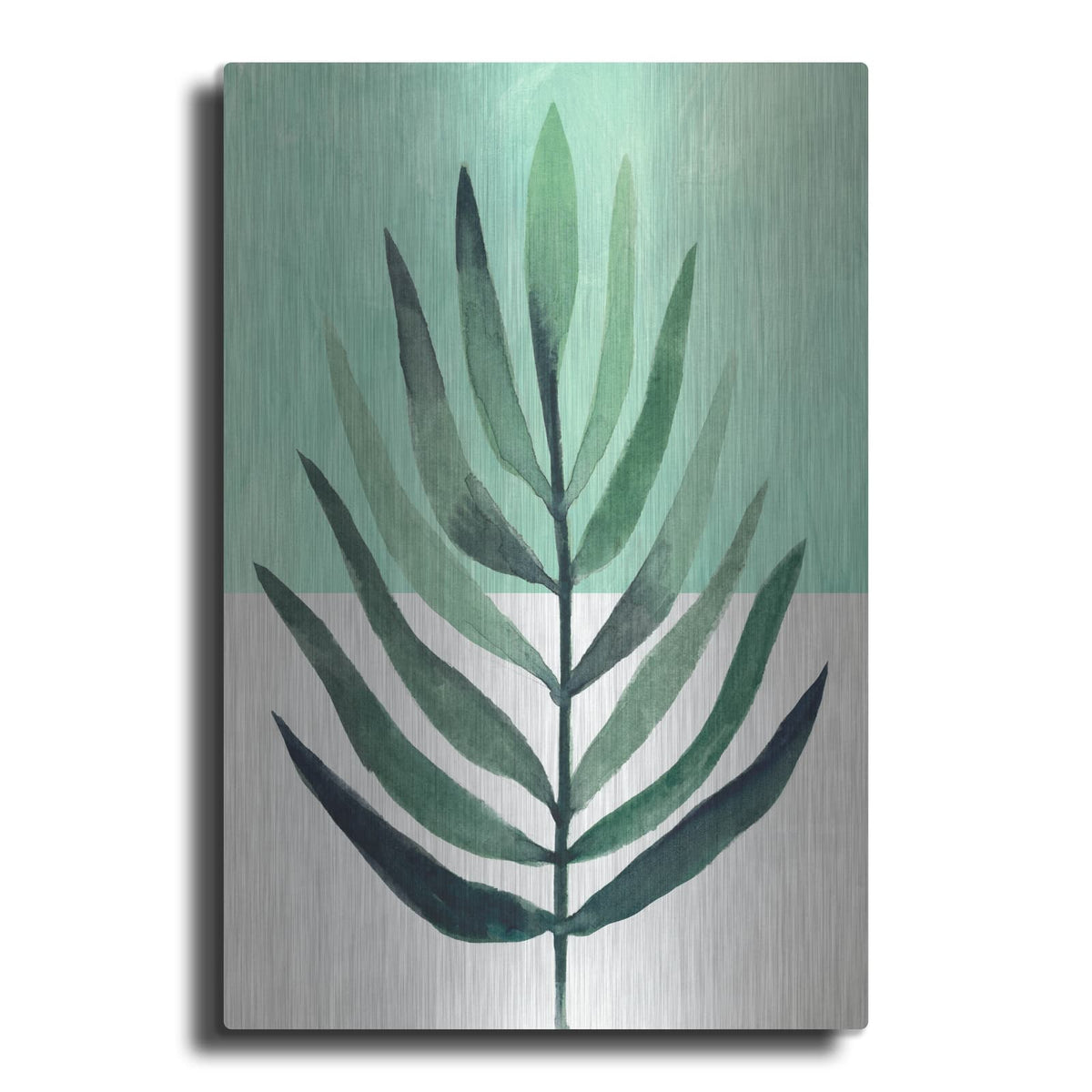 'Verging Palm 3' by Annie Warren – Metal Wall Art