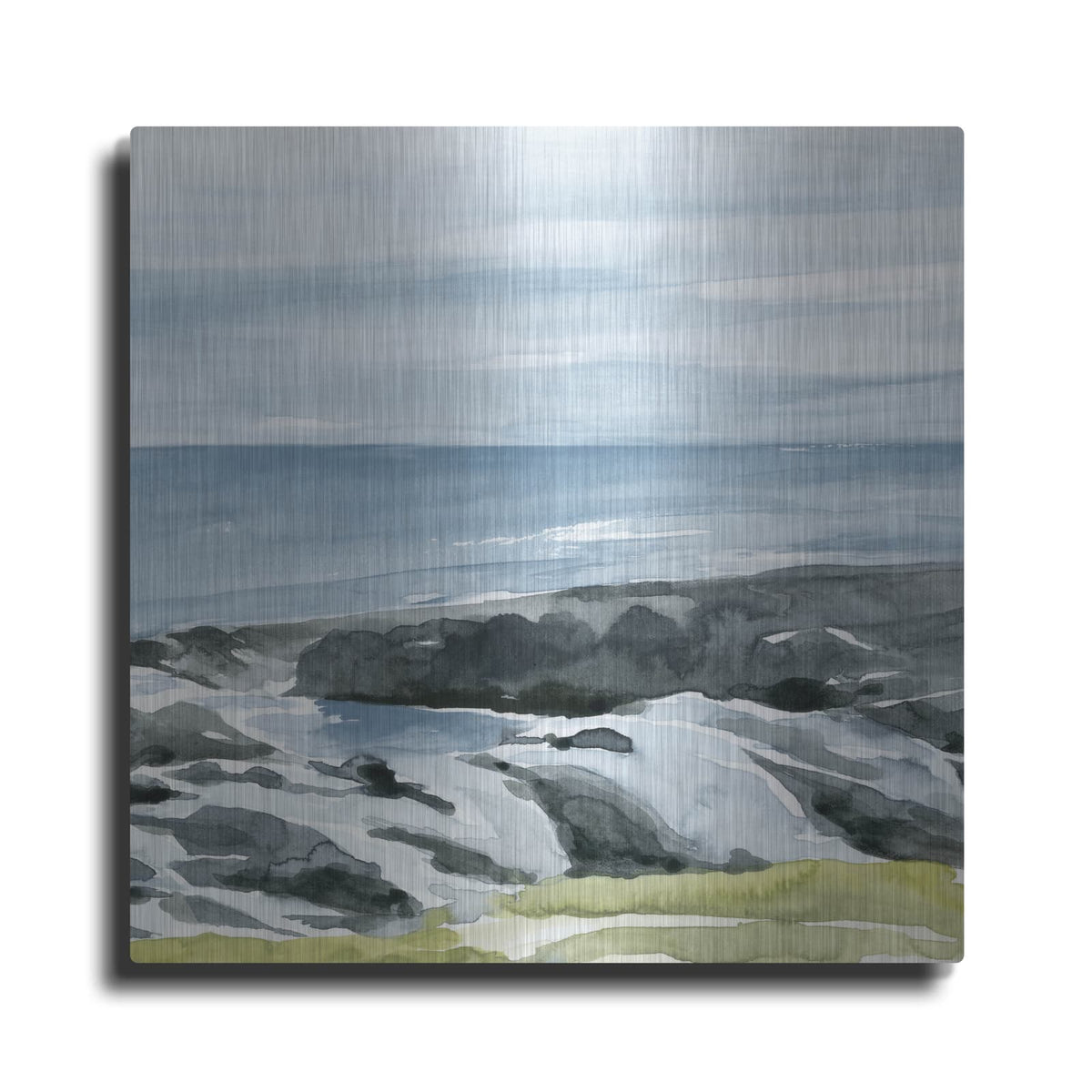 'Coastal Blue 2' by Annie Warren – Metal Wall Art