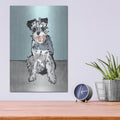 'Pet Portrait 4' by Annie Warren – Metal Wall Art, 12x16 room view