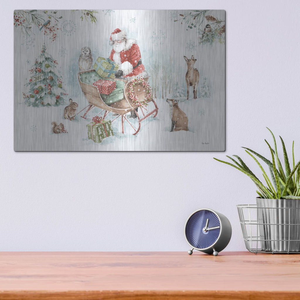 'Magical Holidays I' by Lisa Audit – Metal Wall Art, 16x12 room view