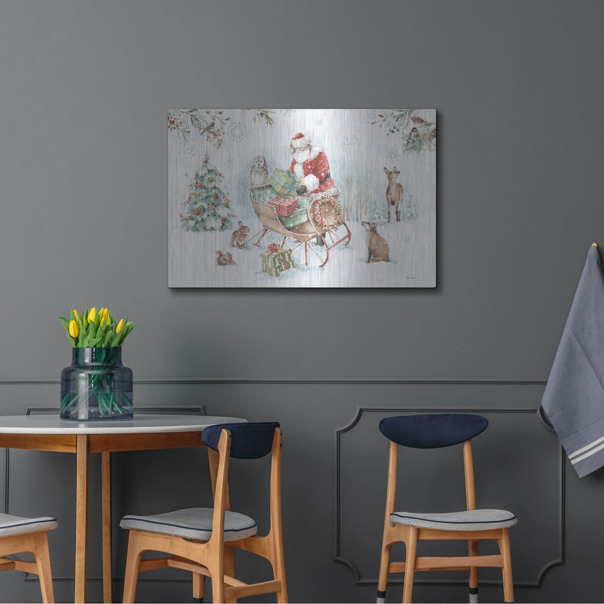 'Magical Holidays I' by Lisa Audit – Metal Wall Art, 36x24 room view