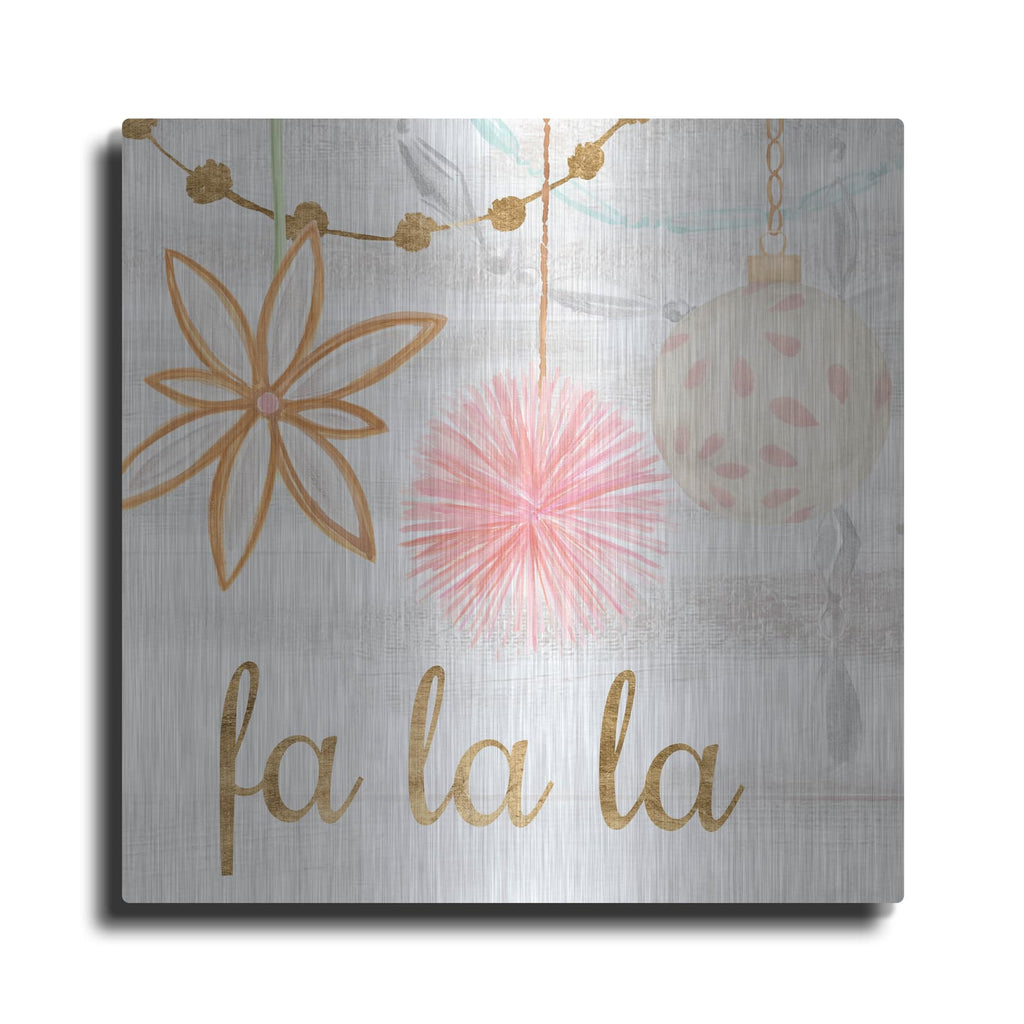 'Elegant Ornaments 3' by Annie Warren – Metal Wall Art