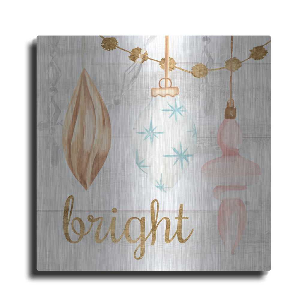 'Elegant Ornaments 4' by Annie Warren – Metal Wall Art