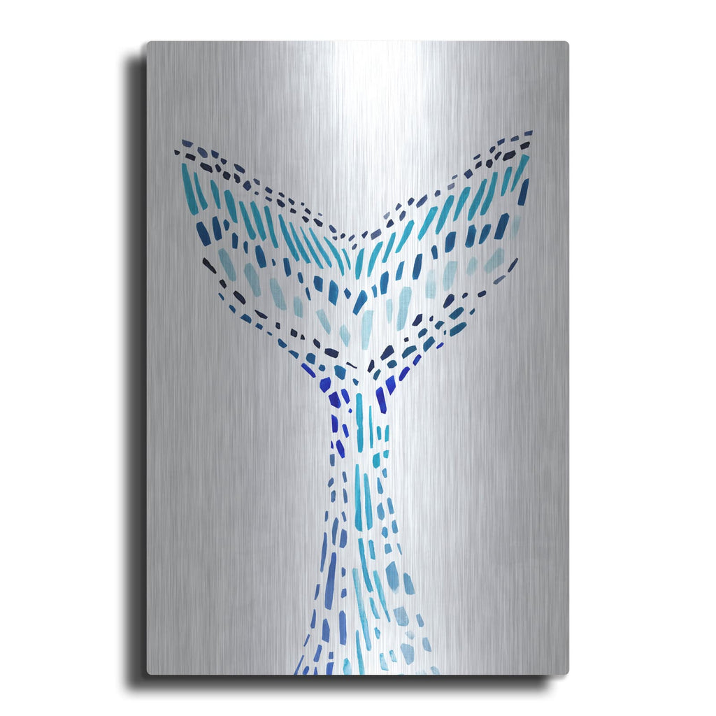 'Mosaic Tail 2' by Annie Warren – Metal Wall Art