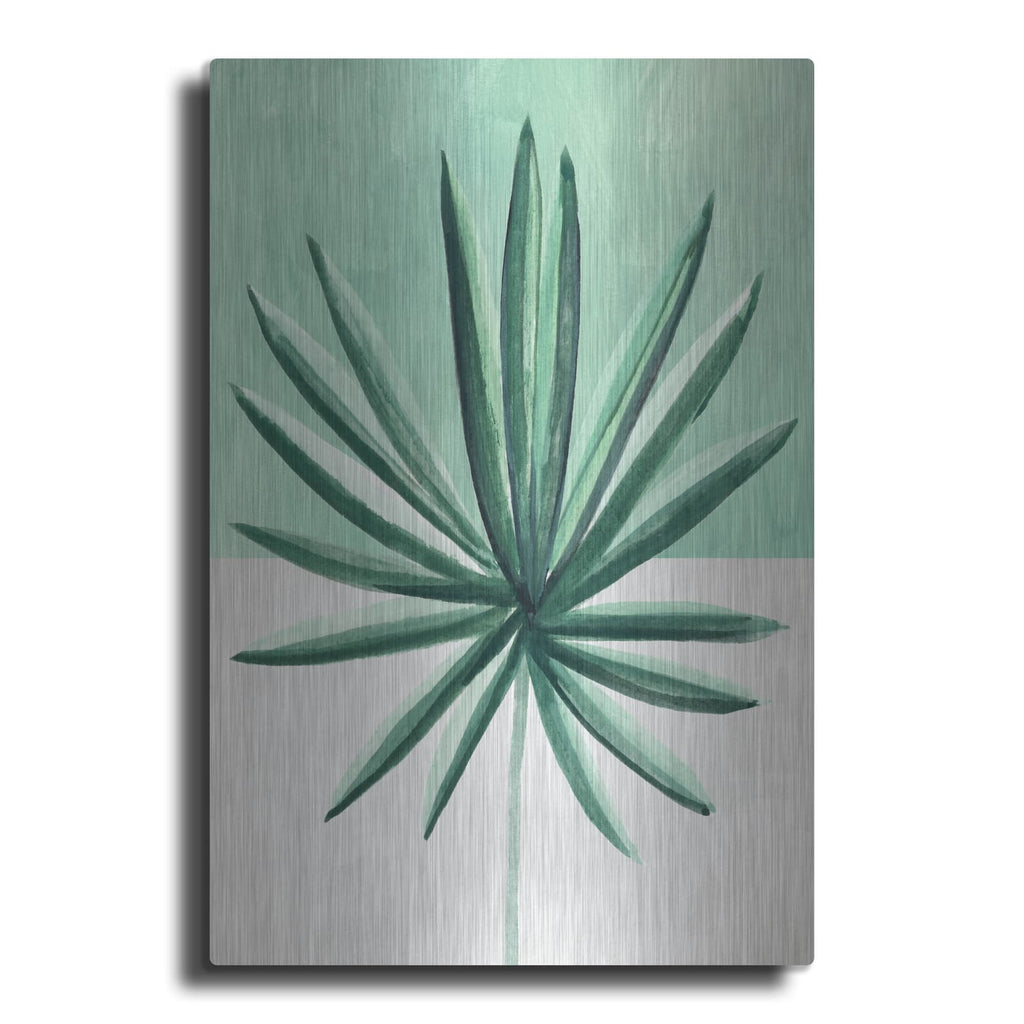 'Verging Palm 4' by Annie Warren – Metal Wall Art