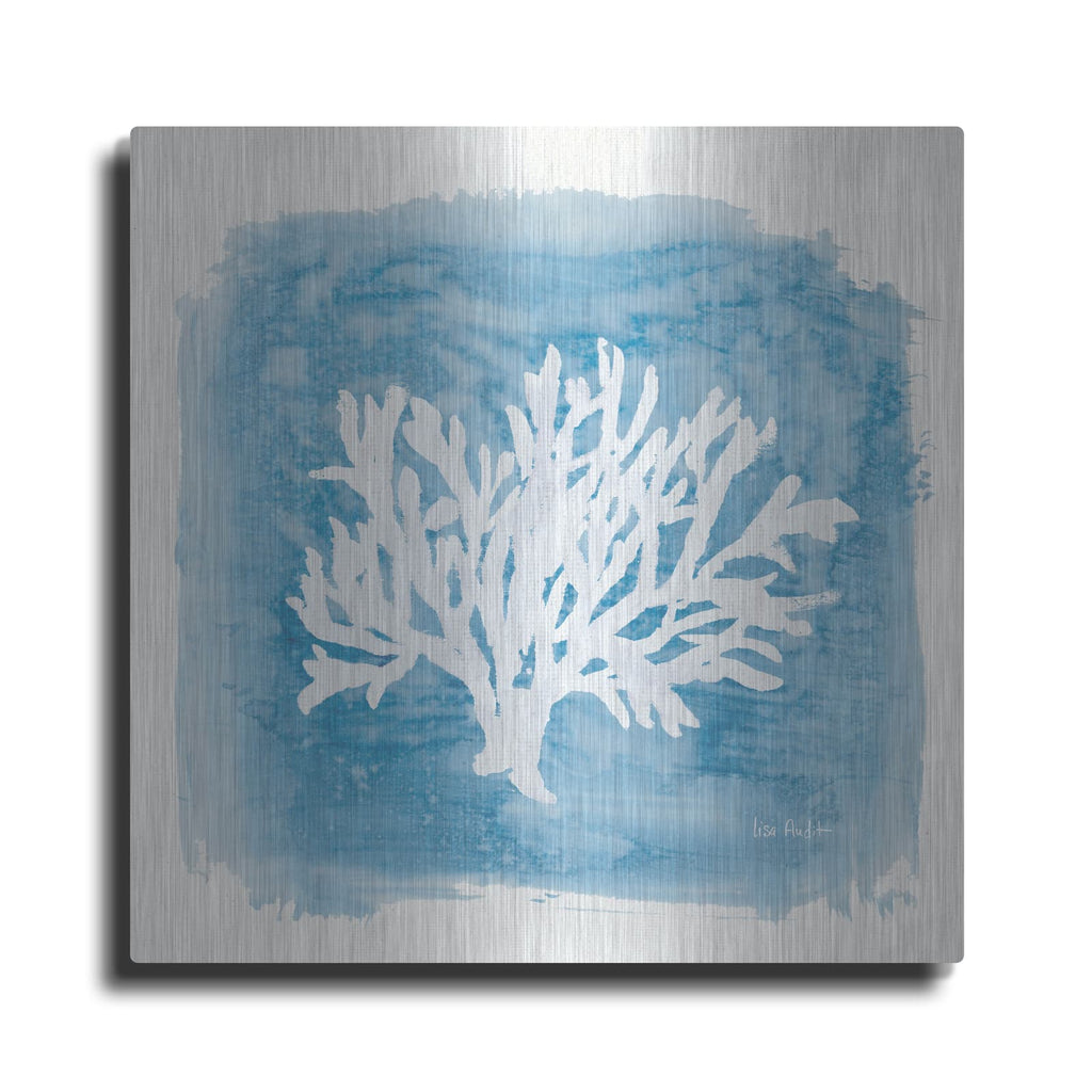 'Water Coral Cove VI' by Lisa Audit – Metal Wall Art