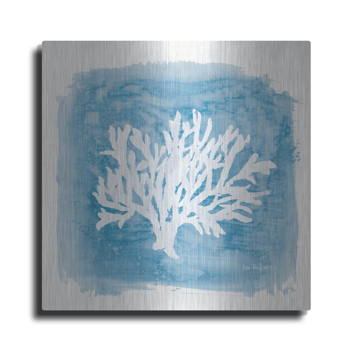 'Water Coral Cove VI' by Lisa Audit – Metal Wall Art