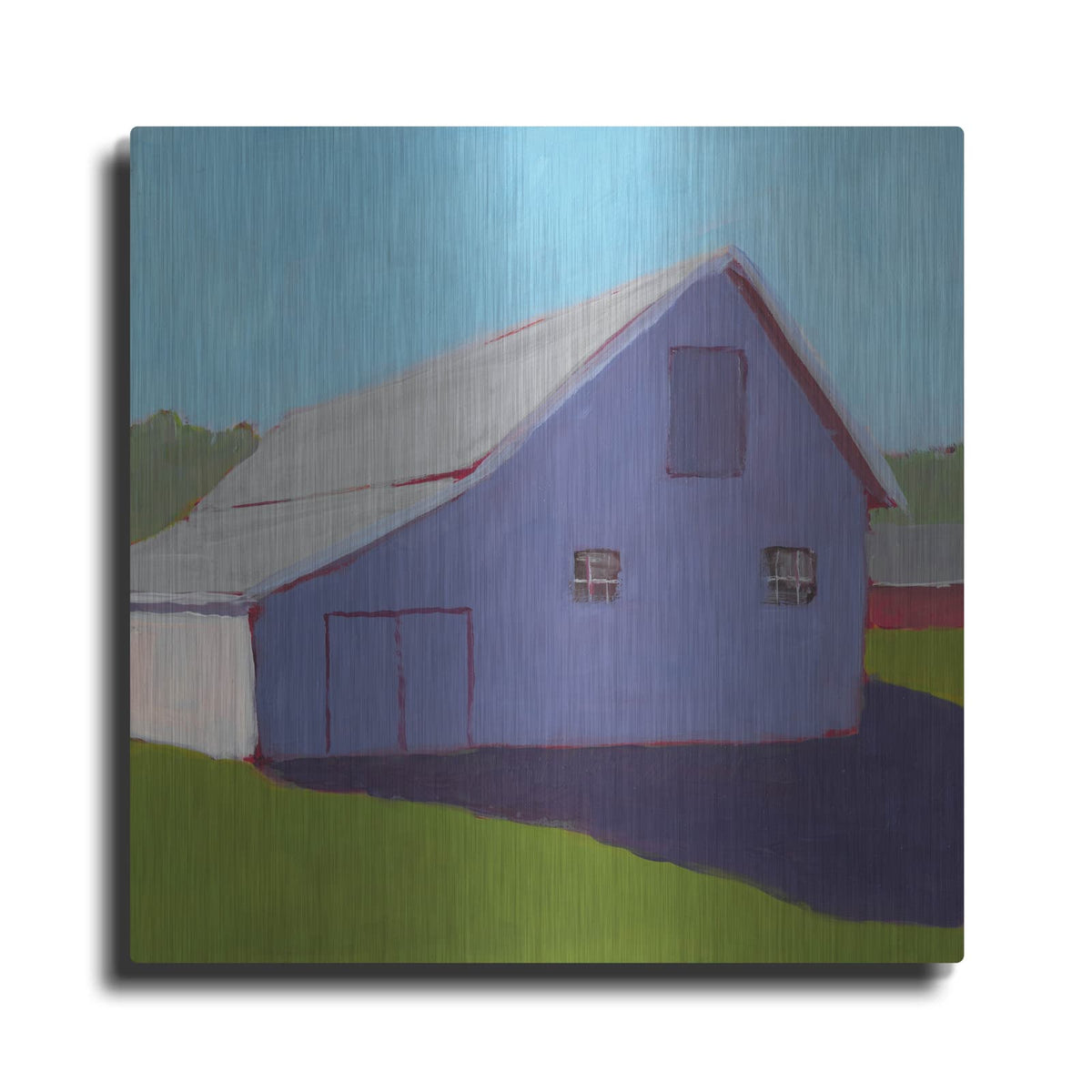 'Bucolic Structure 5' by Carol Young – Metal Wall Art