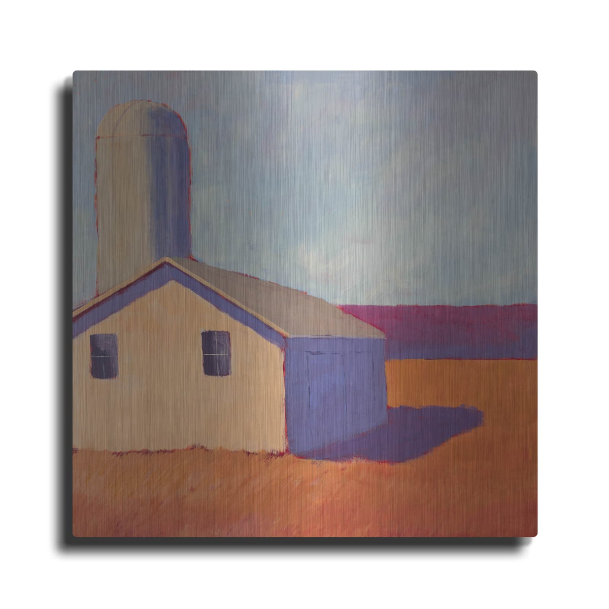'Bucolic Structure 6' by Carol Young – Metal Wall Art