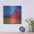 'Homestead Barn 3' by Carol Young – Metal Wall Art, 12x12 room view