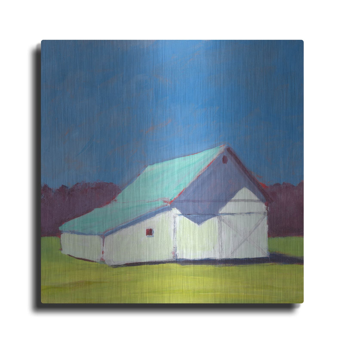 'Homestead Barn 4' by Carol Young – Metal Wall Art