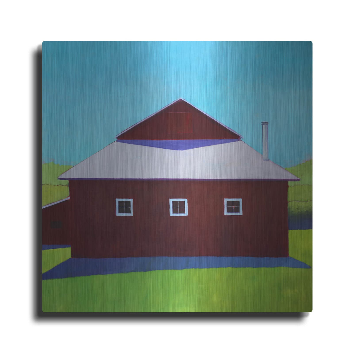'Homestead Barn 5' by Carol Young – Metal Wall Art