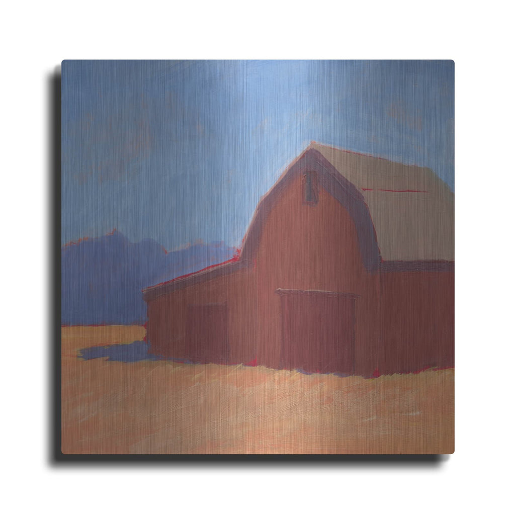 'Rustic Hayven 1' by Carol Young – Metal Wall Art