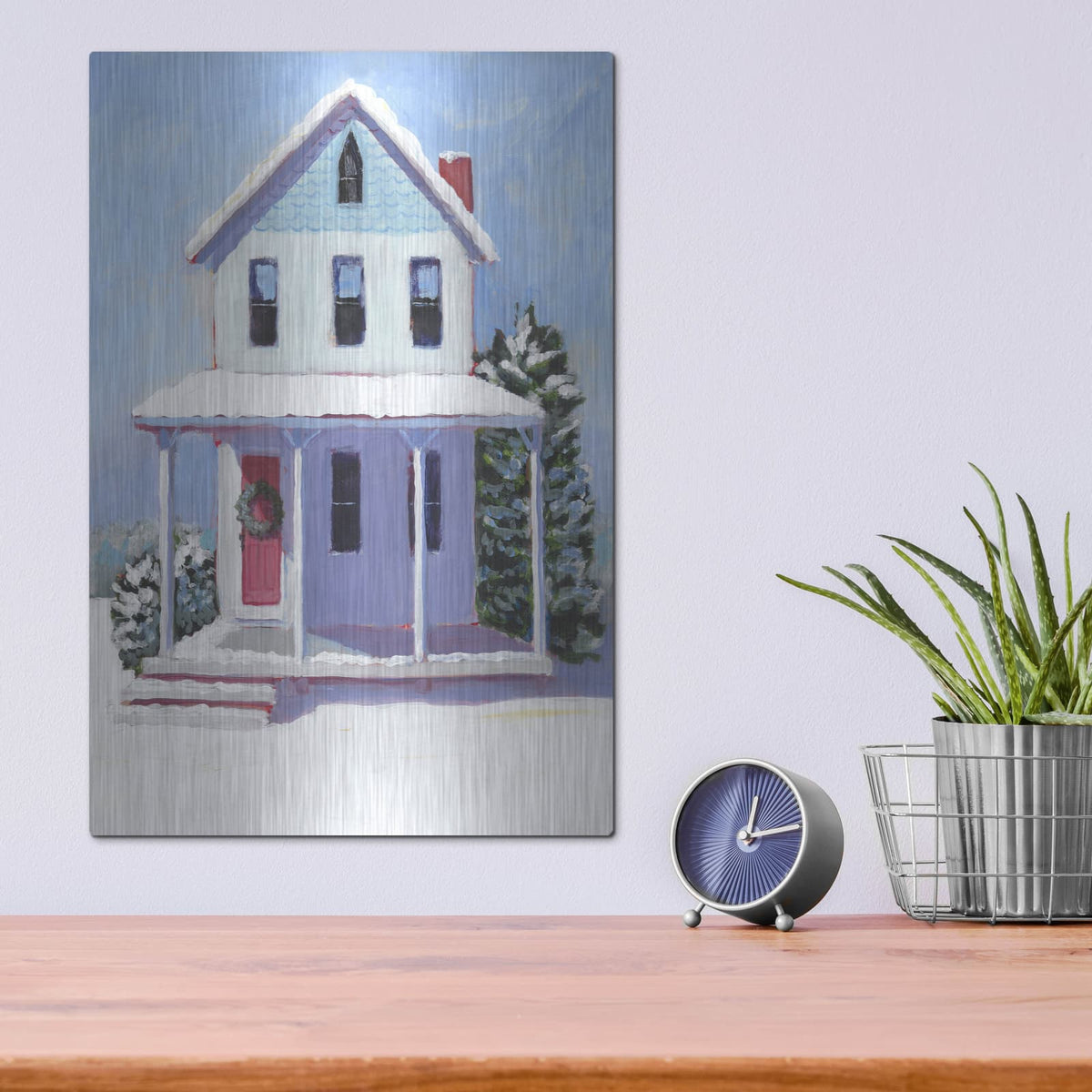 'Victorian Home 1' by Carol Young – Metal Wall Art, 12x16 room view