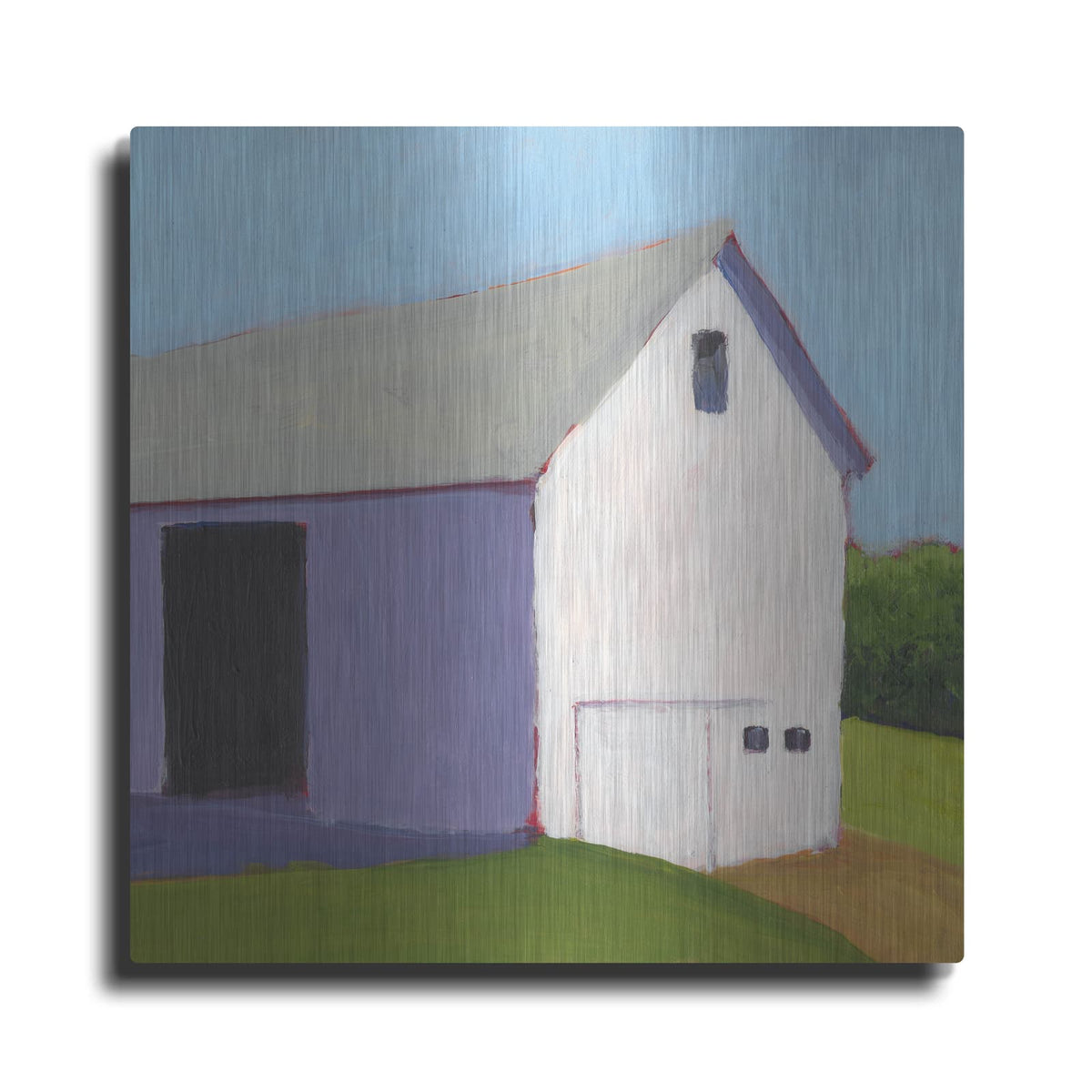 'Bucolic Structure 1' by Carol Young – Metal Wall Art