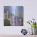 'Bucolic Structure 4' by Carol Young – Metal Wall Art, 12x12 room view