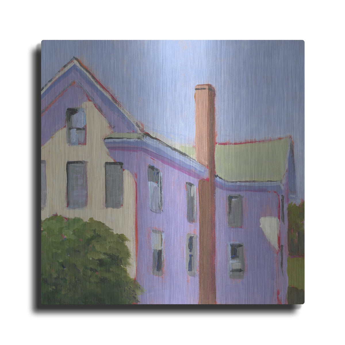 'Bucolic Structure 4' by Carol Young – Metal Wall Art
