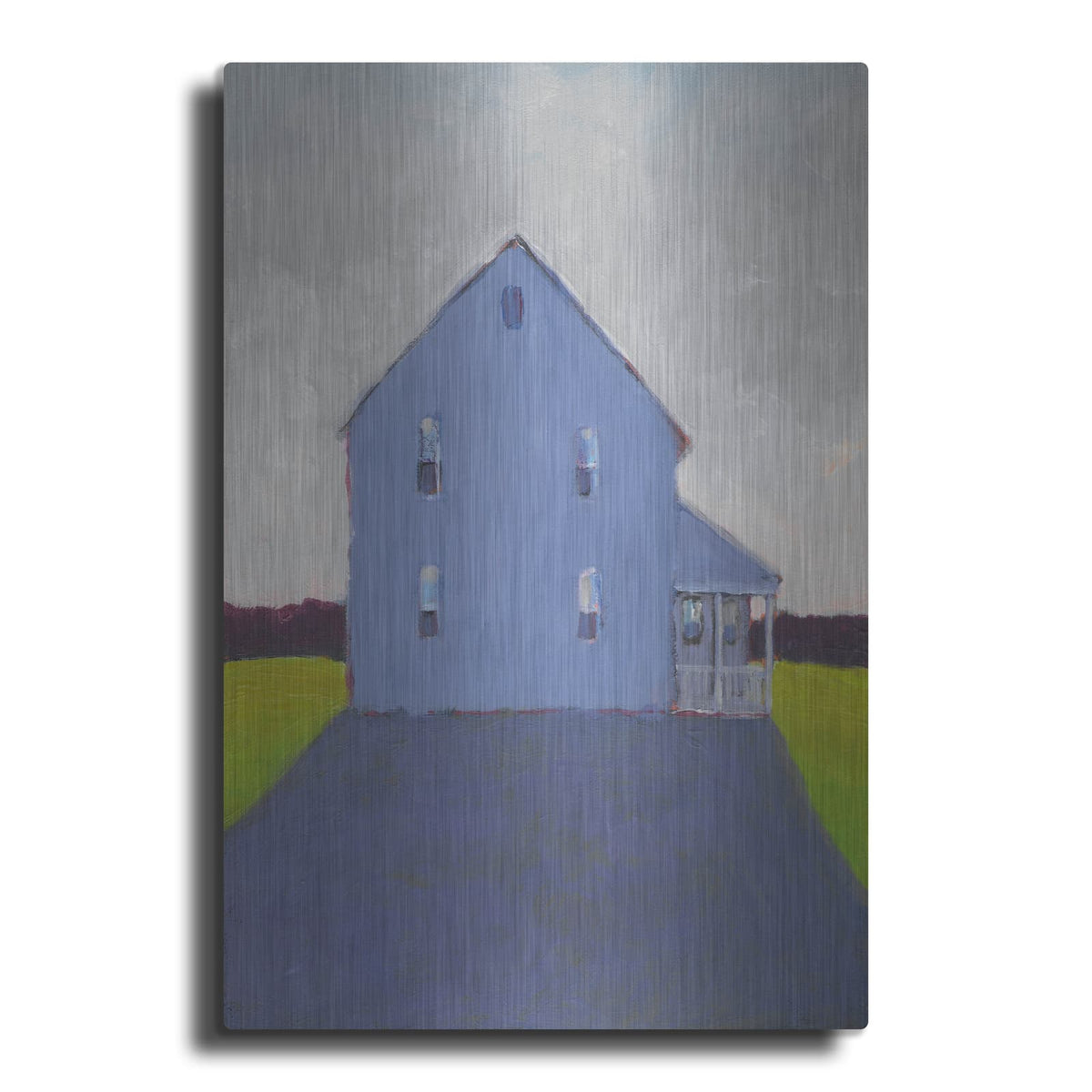 'Bucolic Structure 9' by Carol Young – Metal Wall Art