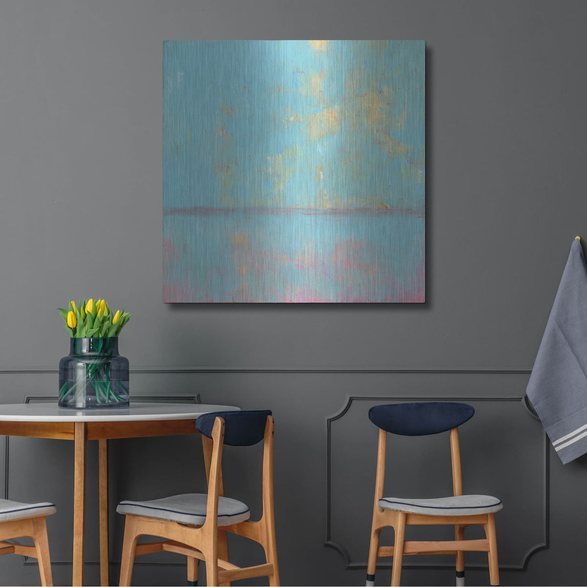 'Desire 1' by Carol Young – Metal Wall Art, 36x36 room view