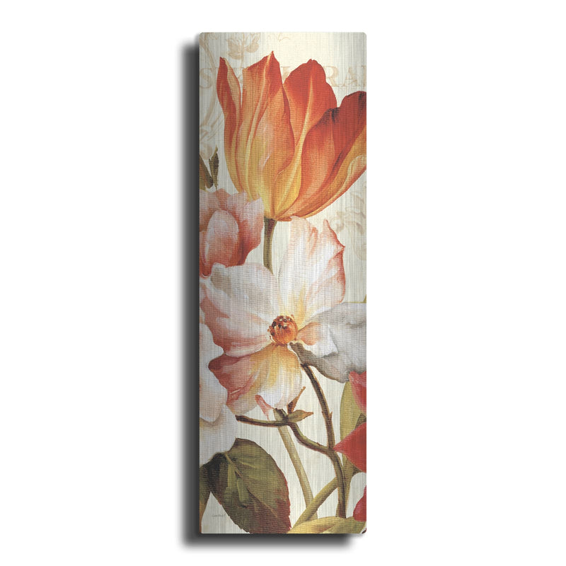 'Poesie Florale Panel I' by Lisa Audit – Metal Wall Art