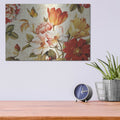 'Poesie Florale III' by Lisa Audit – Metal Wall Art, 16x12 room view
