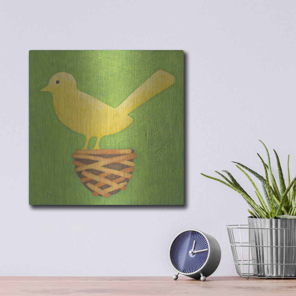 'Augusts Wish 3' by Chariklia Zarris – Metal Wall Art, 12x12 room view