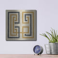 'Diversion 5' by Chariklia Zarris – Metal Wall Art, 12x12 room view