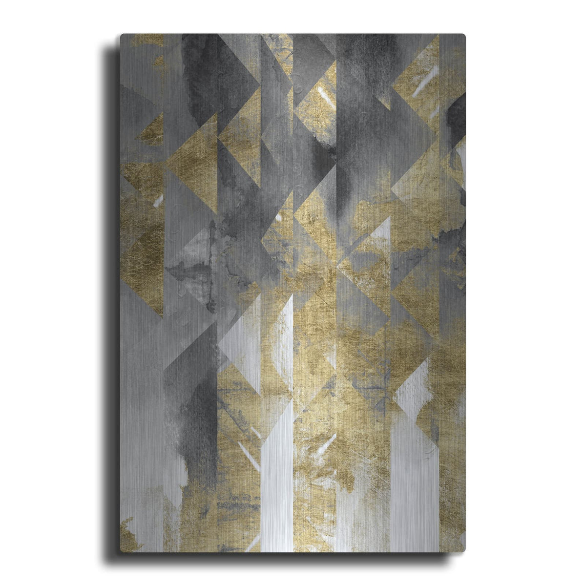 'Gilt Reflections 2' by Chariklia Zarris – Metal Wall Art