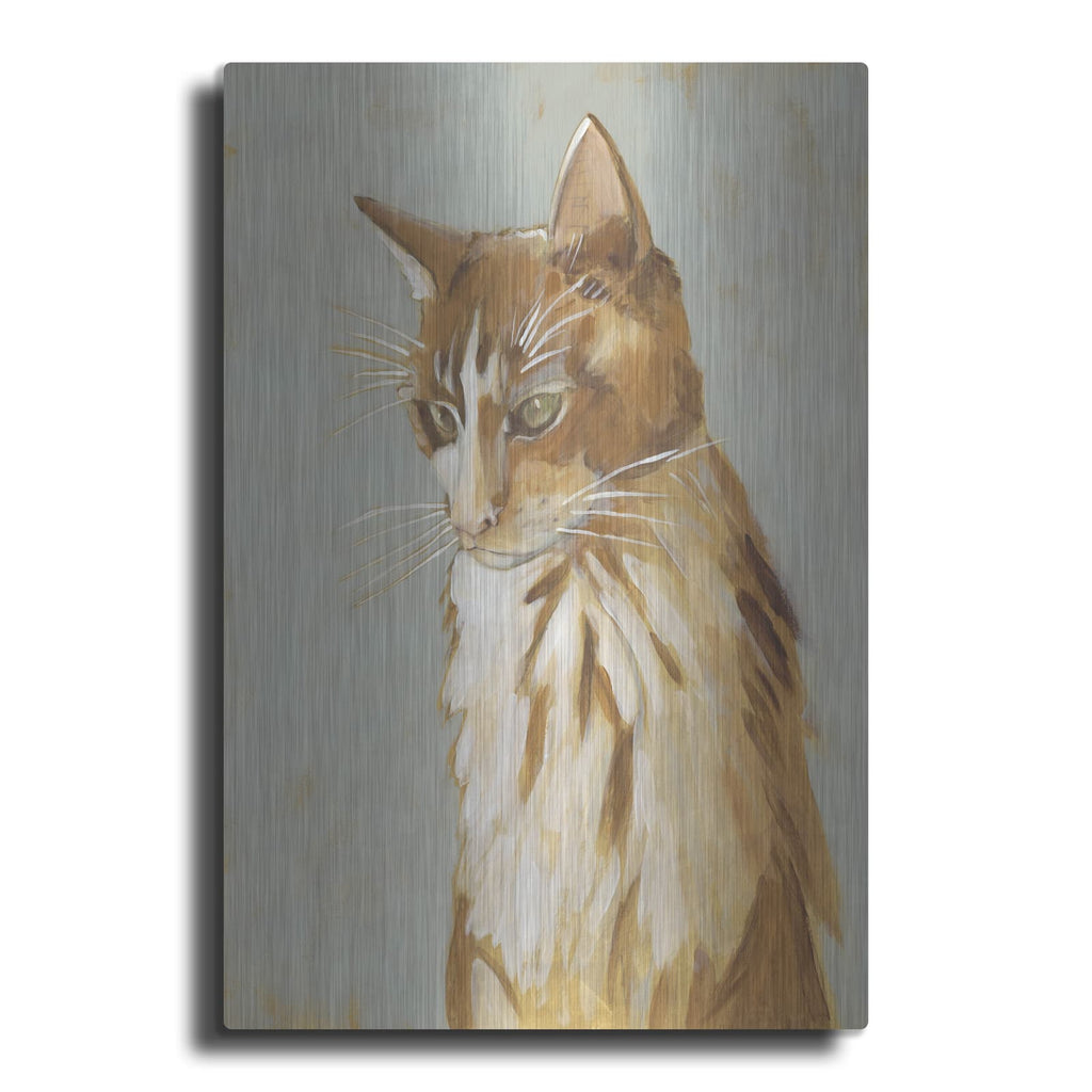 'Lap Cat 2' by Chariklia Zarris – Metal Wall Art