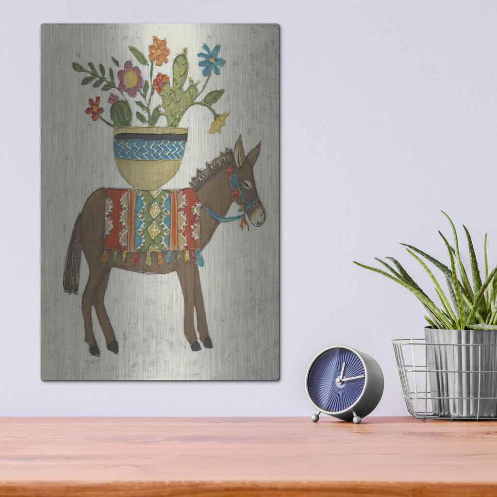 'Market Boro 1' by Chariklia Zarris – Metal Wall Art, 12x16 room view