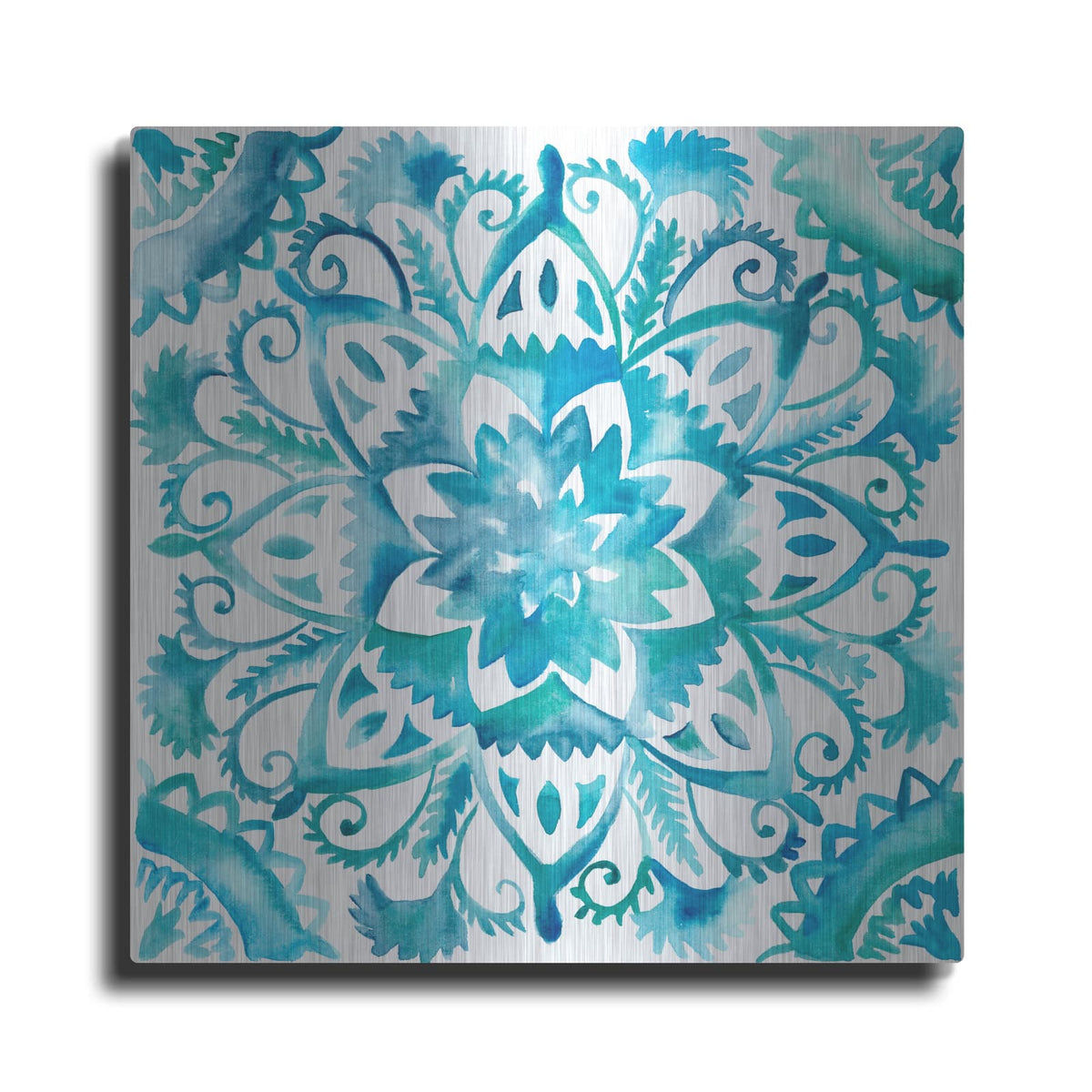 'Meditation Tiles 4' by Chariklia Zarris – Metal Wall Art